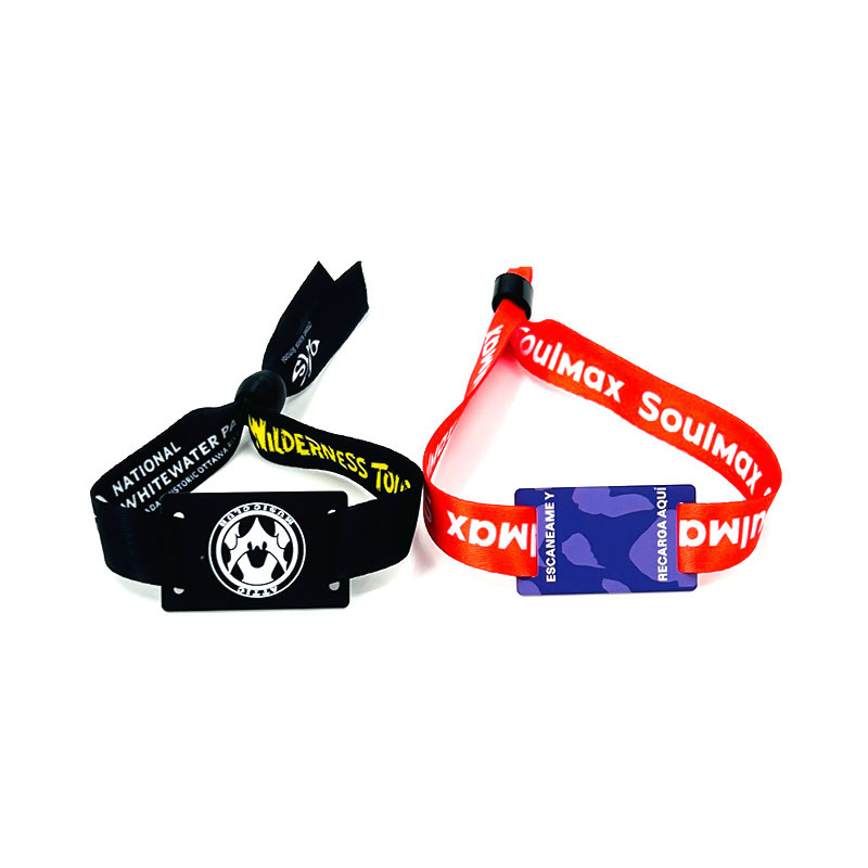 Custom RFID Fabric Wristband for events