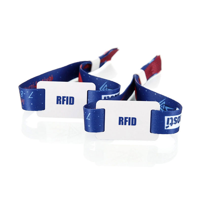 Custom RFID Fabric Wristbands