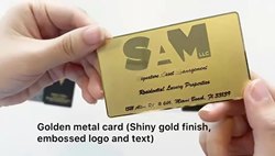 IC metal card production process and attention